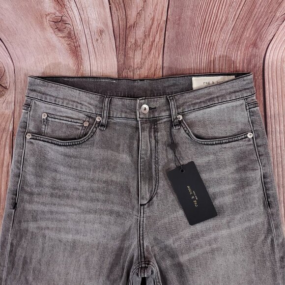 NWT Rag & Bone Mens Size 34X32 Fit 1 Skinny Aero Stretch Jeans Greysail $225 - Picture 3 of 15